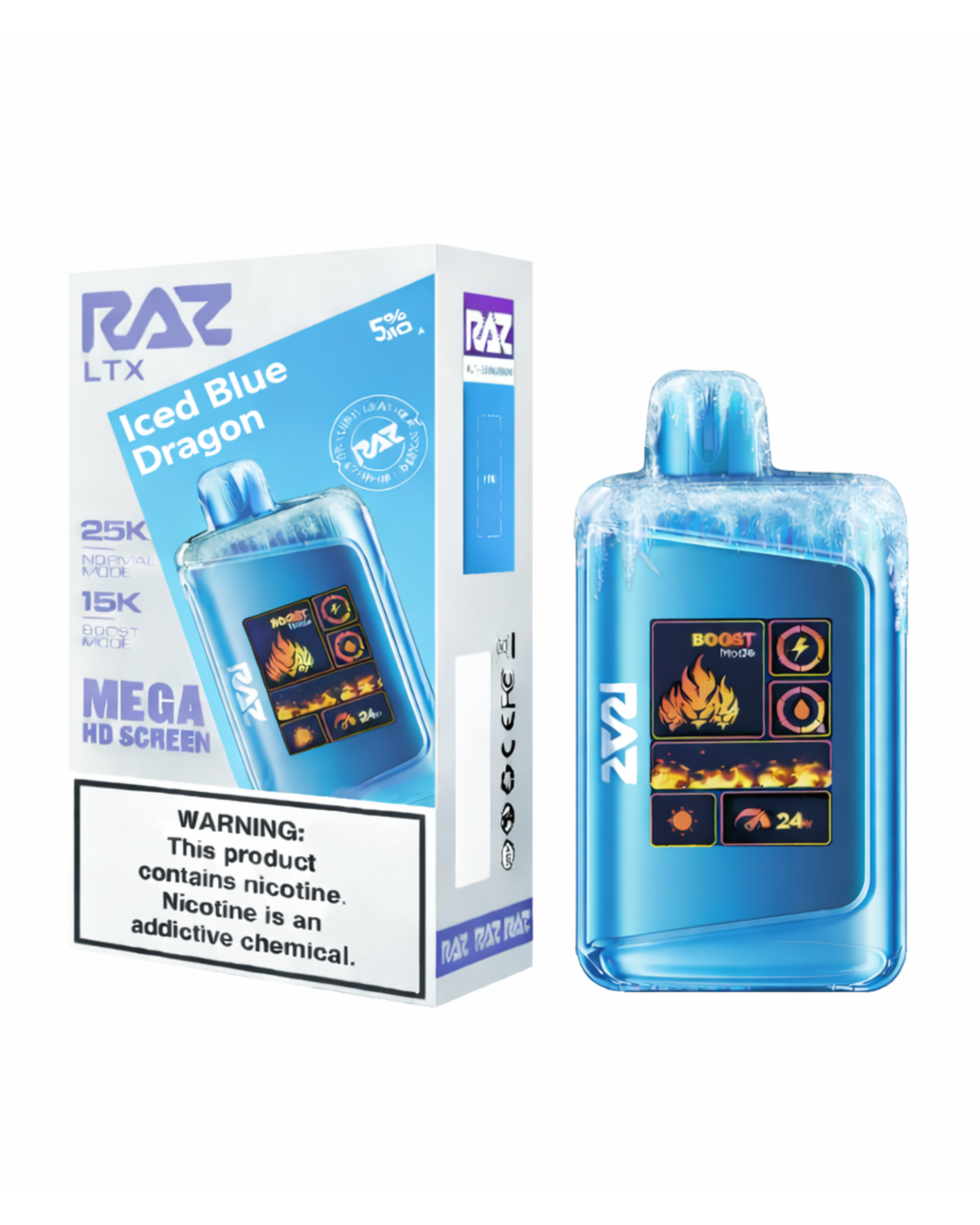 21 RAZ LTX 25K Iced Blue Dragon - Image 1