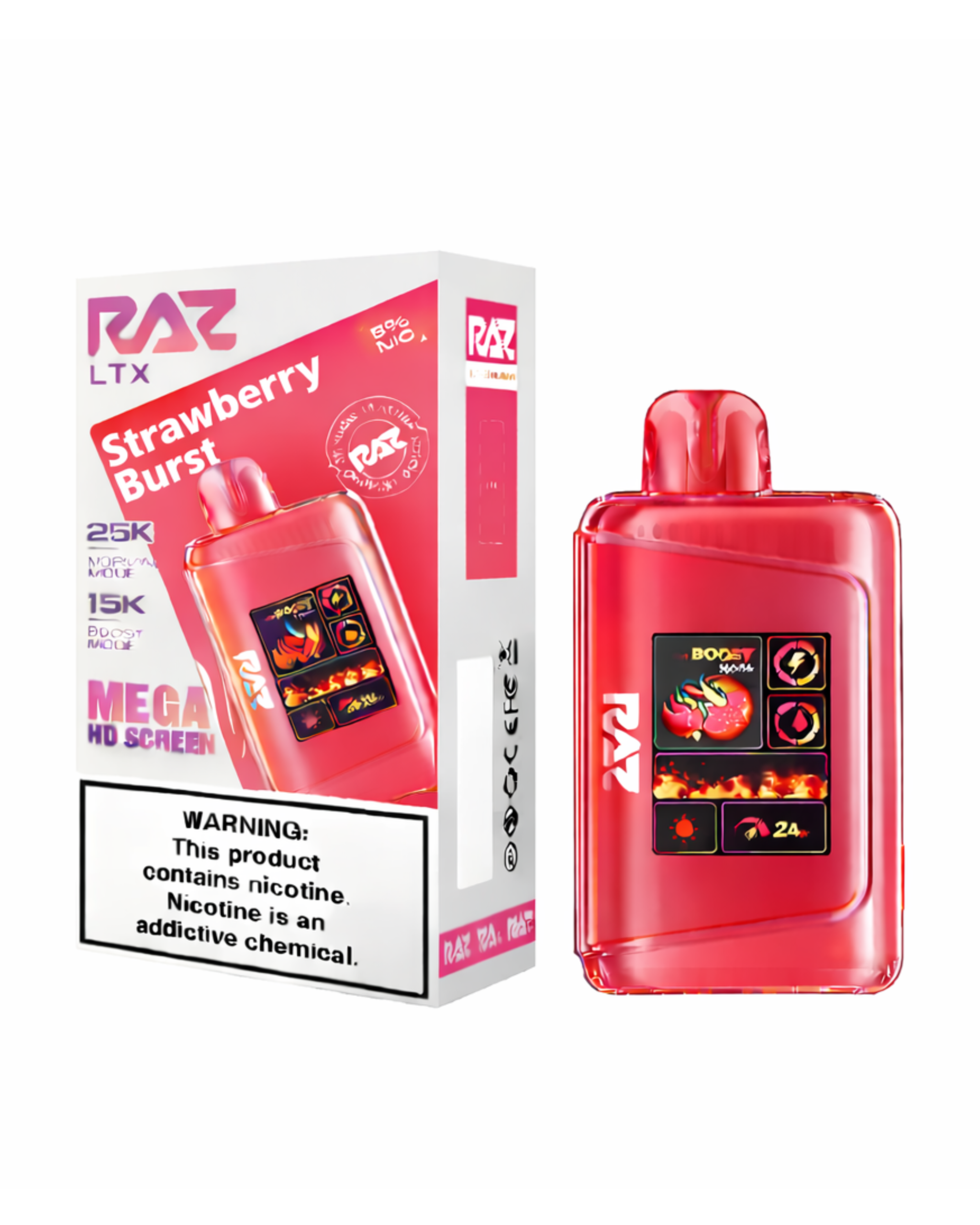 38 RAZ LTX 25K Strawberry Burst - Image 1